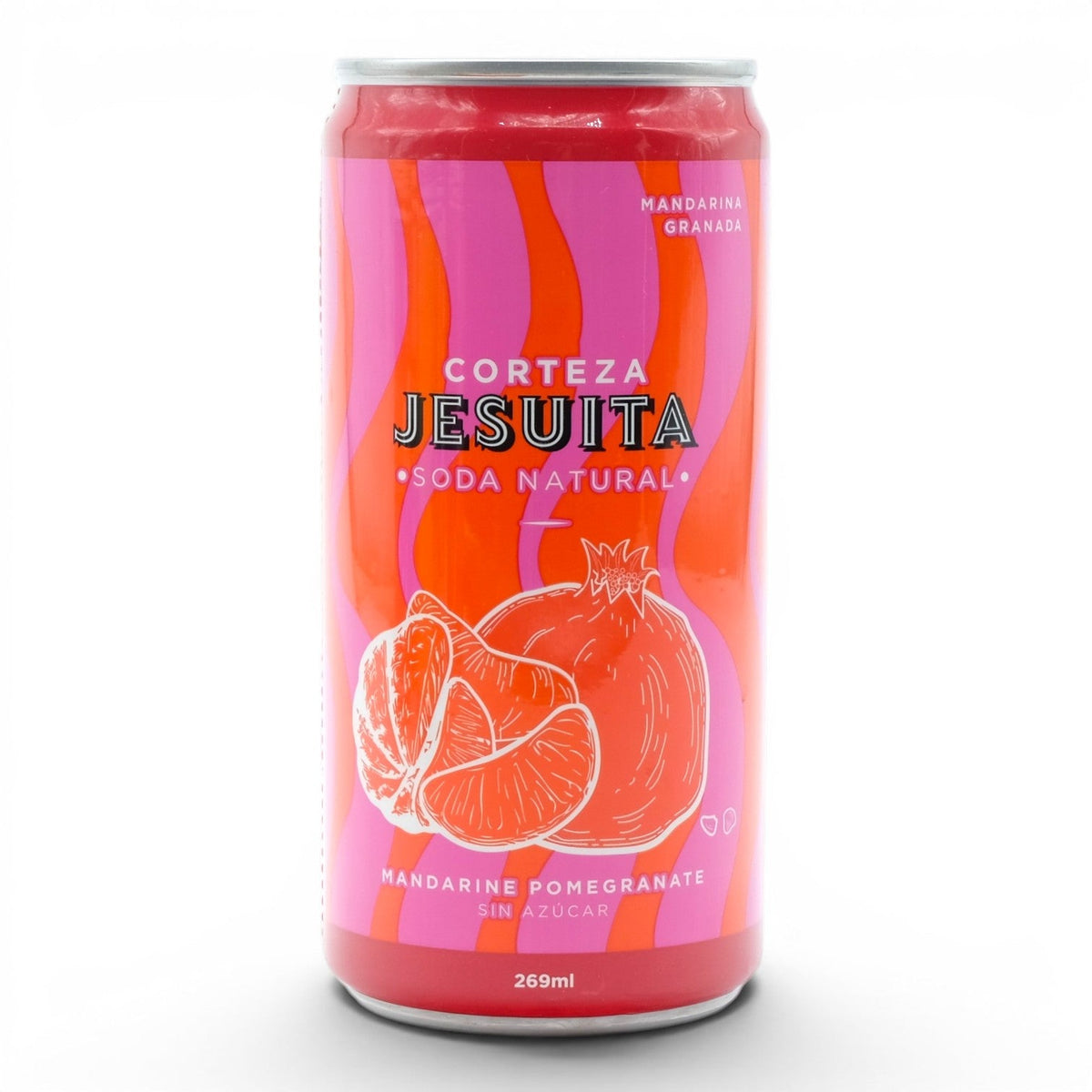 Pack de Mandarine Pomegranate Soda Natural