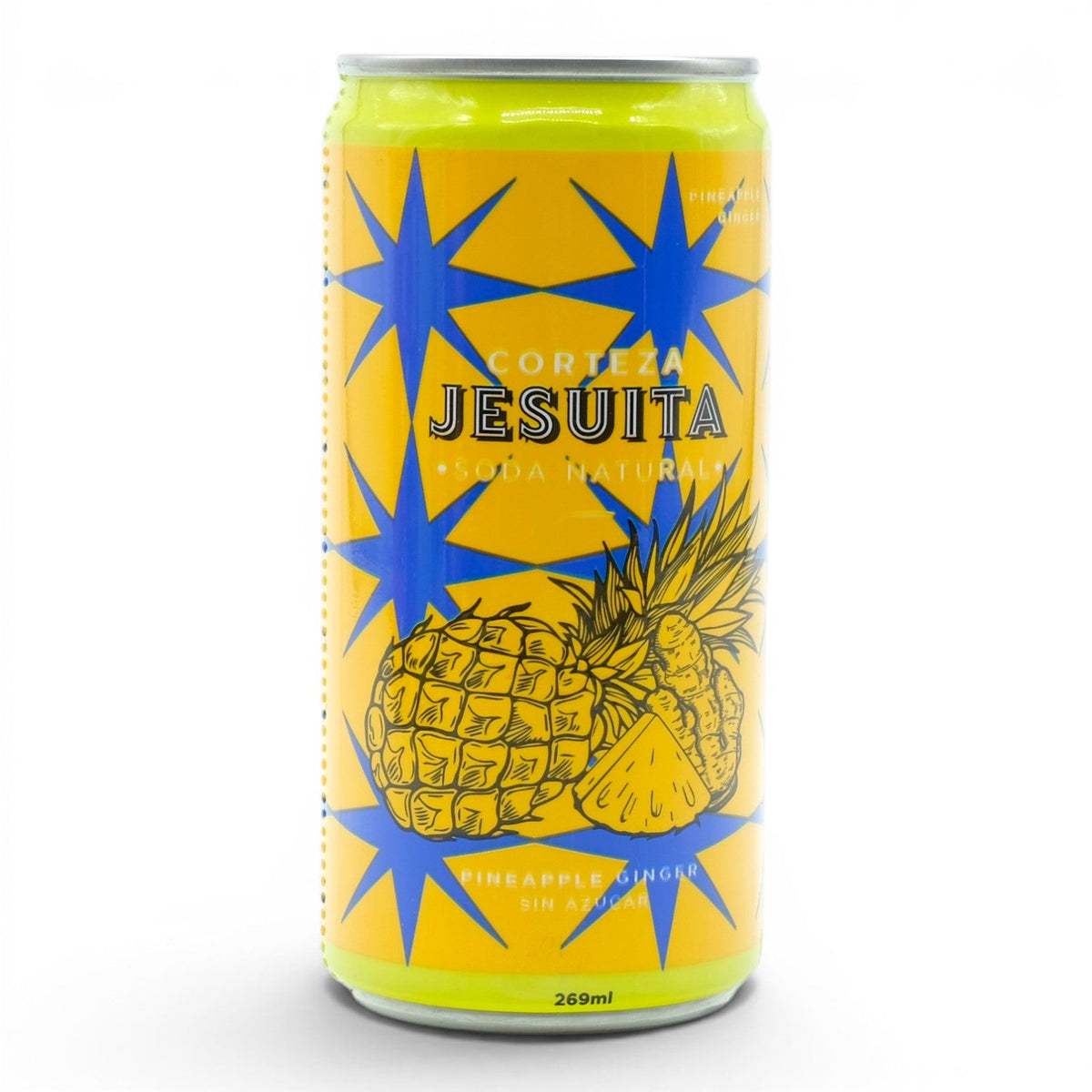 Pack de Pineapple Ginger Soda Natural