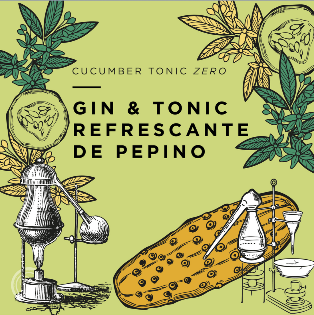 Gin & Tonic Refrescante de Pepino