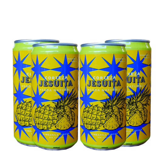 Pineapple Ginger  Soda Natural