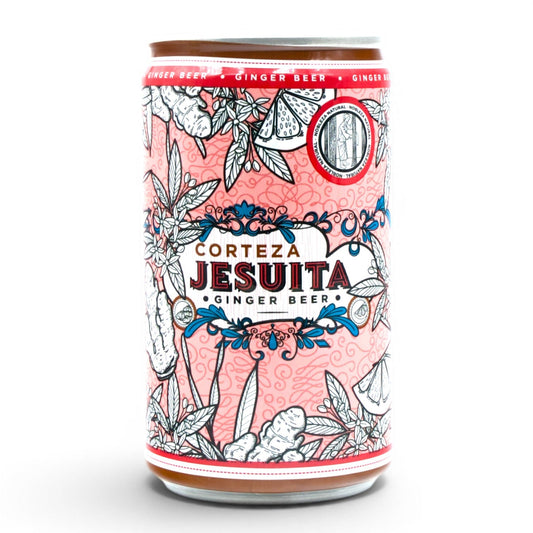 Pack Corteza Jesuita Ginger Beer clásica, lata 200cc