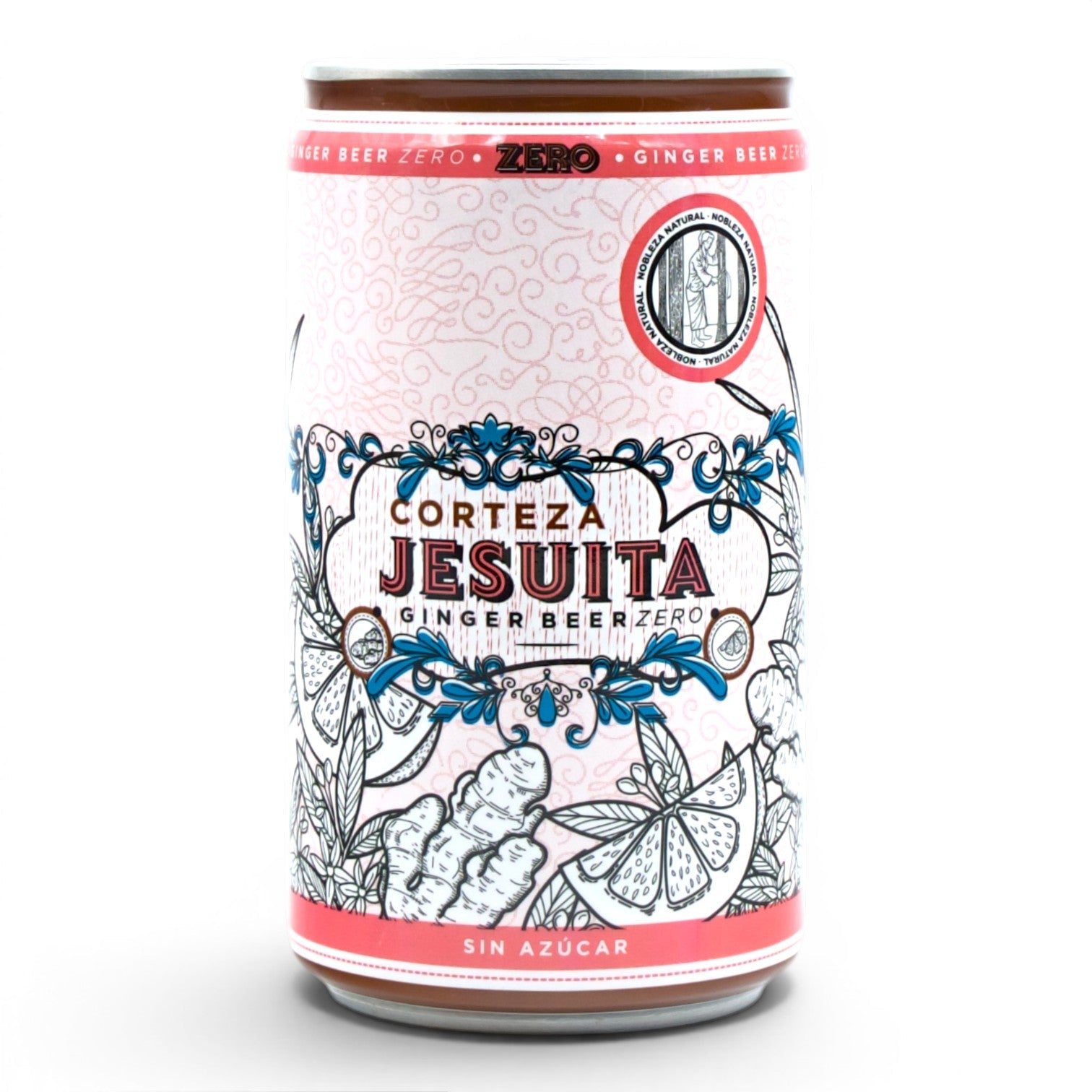Lata Corteza Jesuita Ginger Beer Zero 200cc
