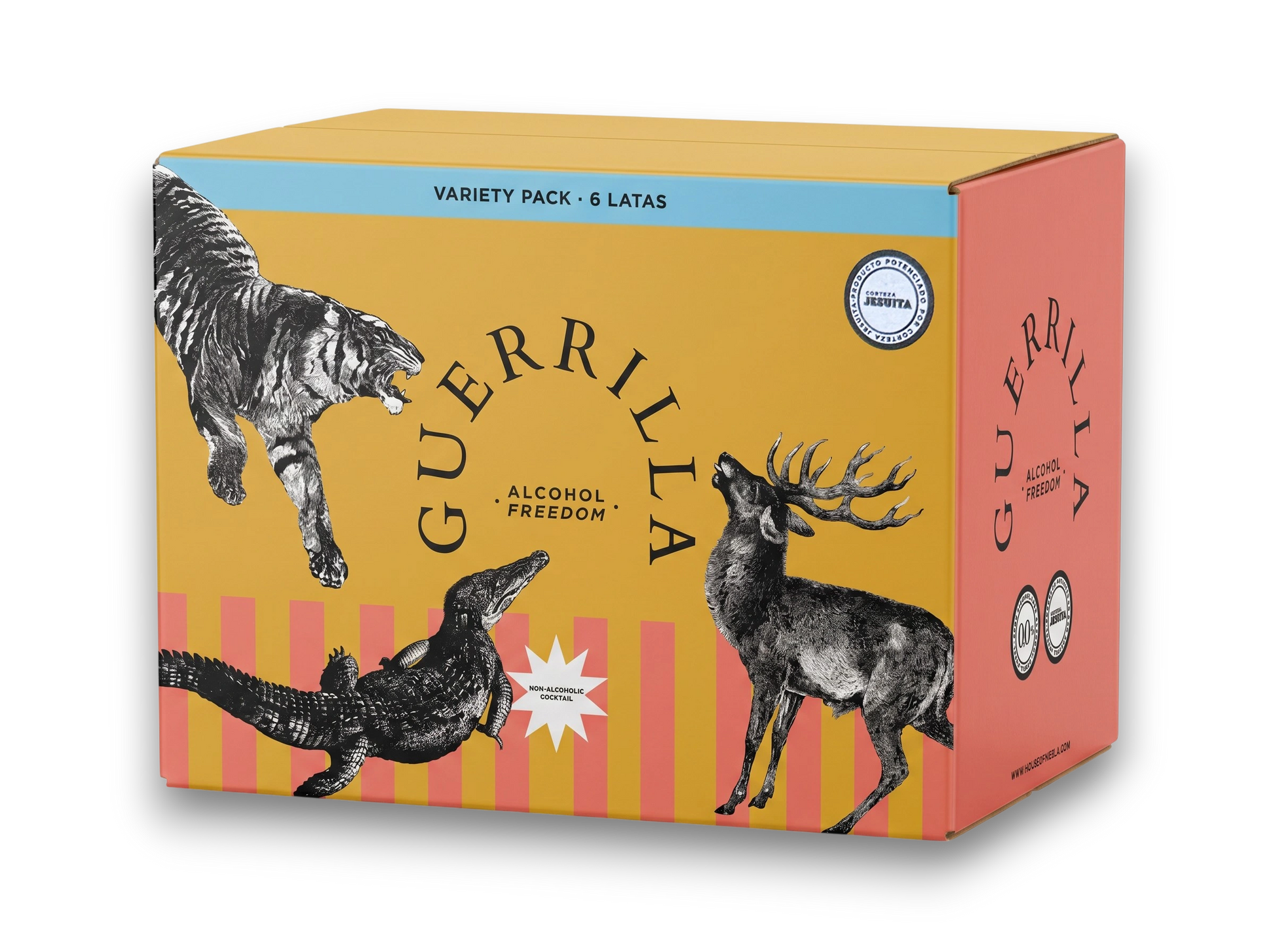 Caja Variedad Guerrilla — 6 latas, 2 de cada sabor
